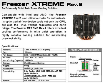 Arctic cooling freezer xtreme rev 2